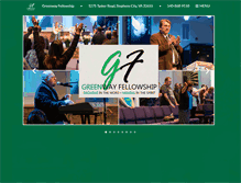 Tablet Screenshot of greenwayfellowship.org